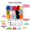 Incraftables Wool Needle Felting Kit (15 Colors). Best Wool Felting Kits for Beginners, Pros, Adults &#x26; Kids. Wool Roving Felt Supplies Starter Set with Plastic Eyes, Landyads, Keychains &#x26; Glue